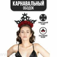 Ободок Корона с розами
