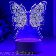 Светильник Бабочка 3D