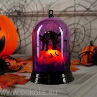 Свеча светодиодная фиолетовая